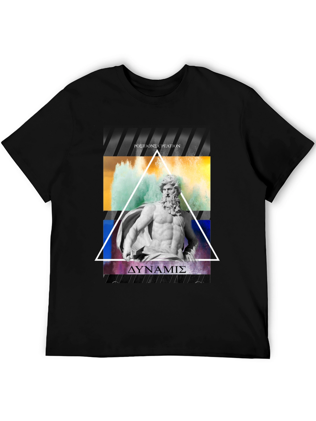 Poseidon Graphic Print T-Shirt