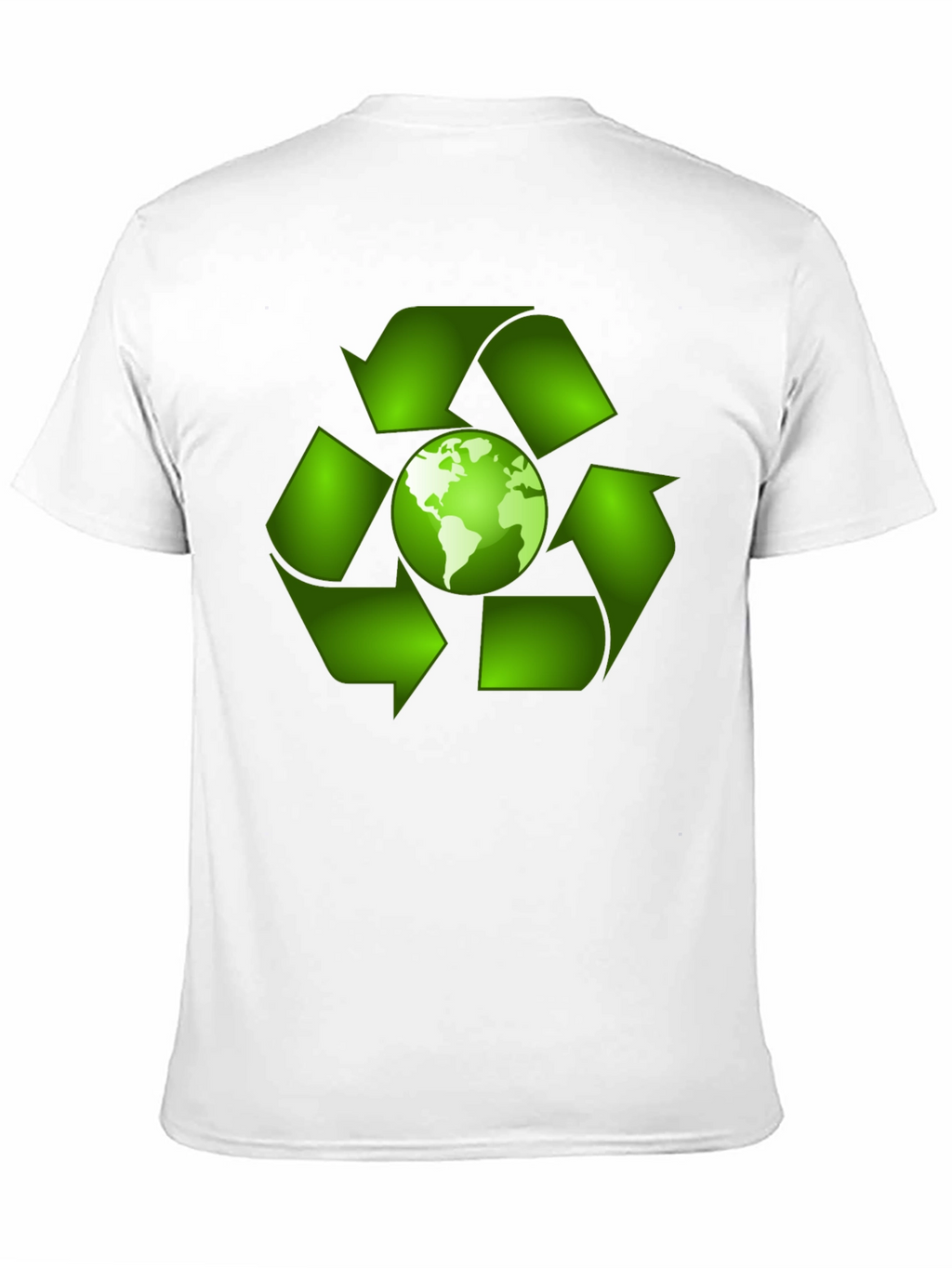 Eco-Friendly Earth Recycle T-Shirt