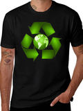 Eco-Friendly Earth Recycle T-Shirt
