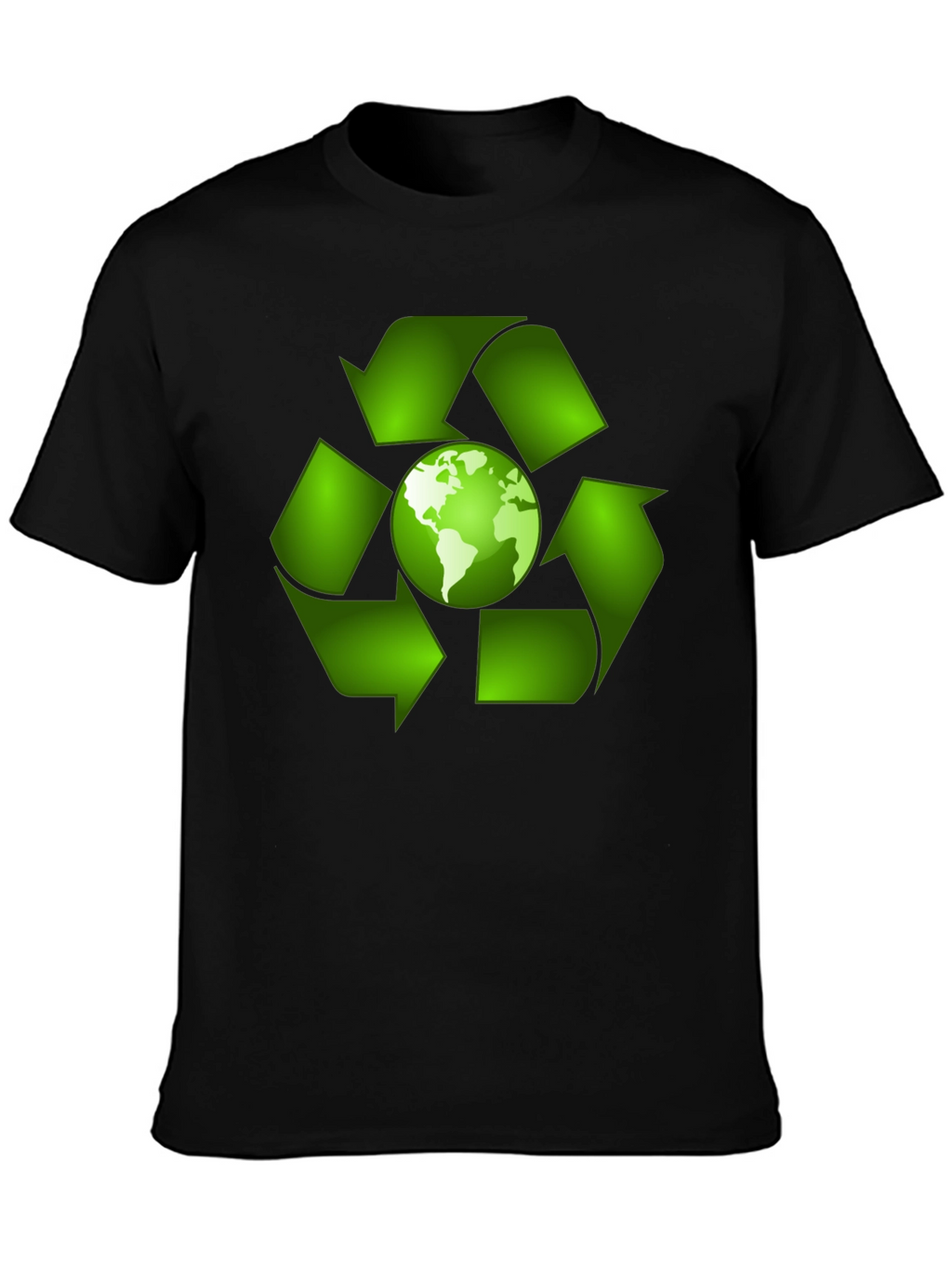 Eco-Friendly Earth Recycle T-Shirt