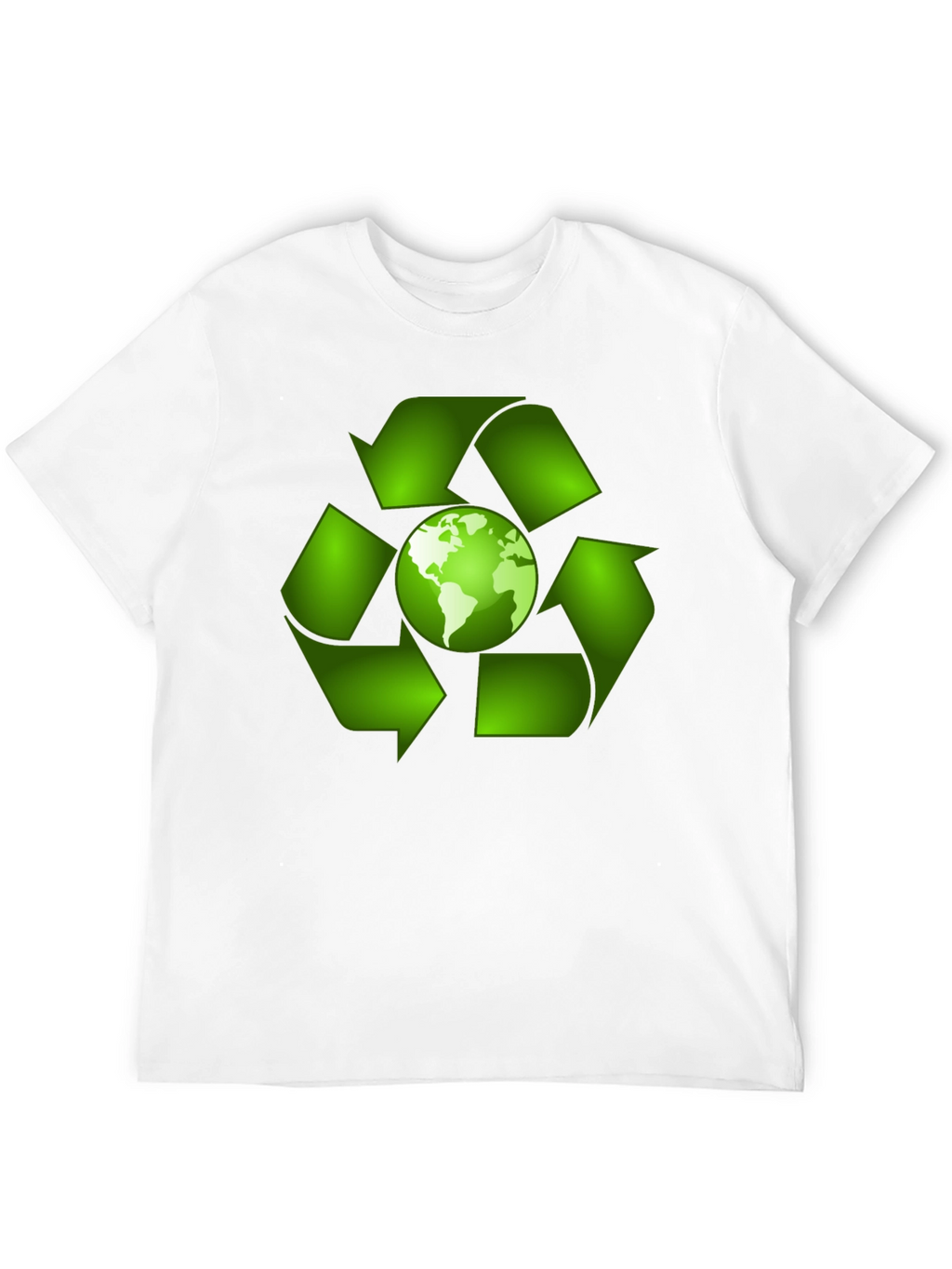 Eco-Friendly Earth Recycle T-Shirt
