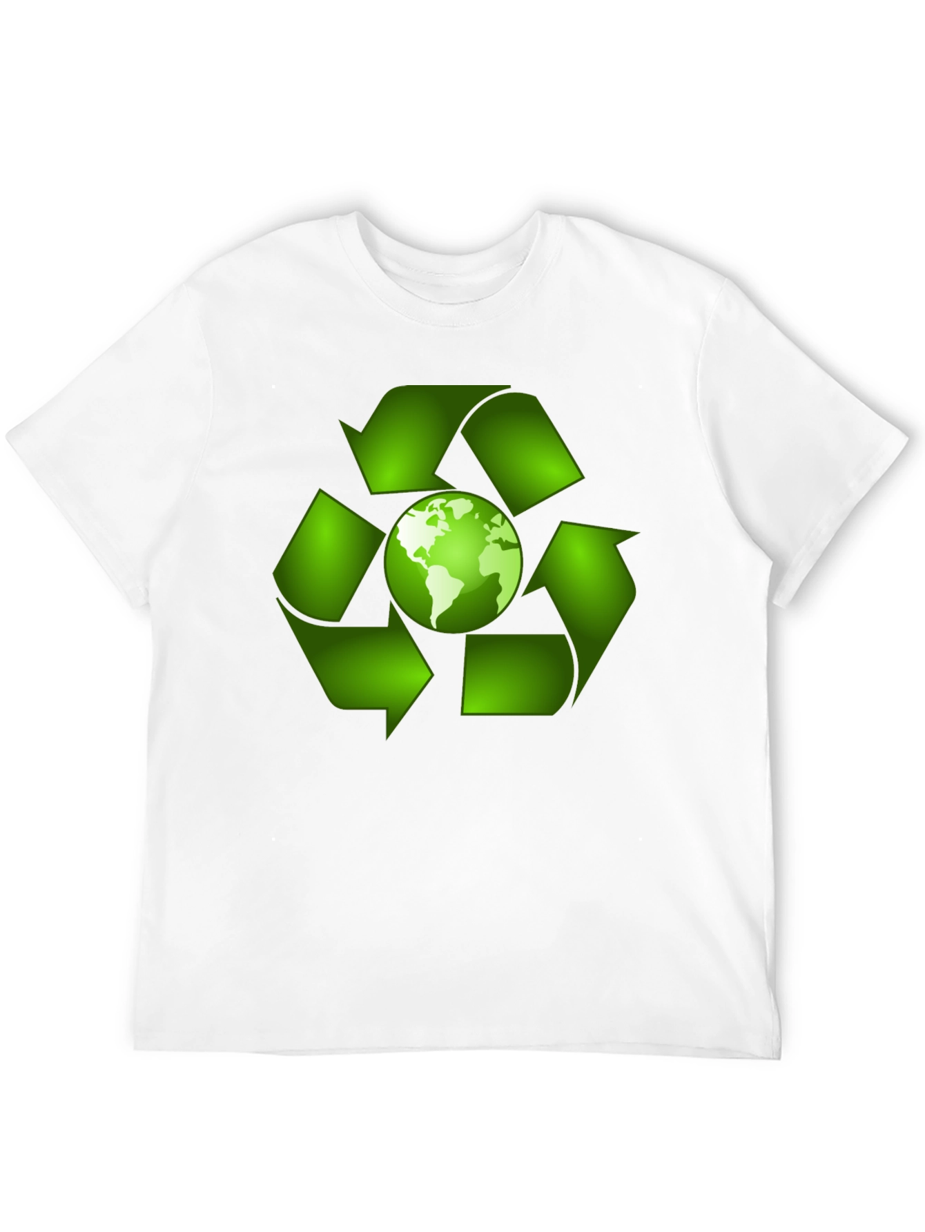 Eco-Friendly Earth Recycle T-Shirt