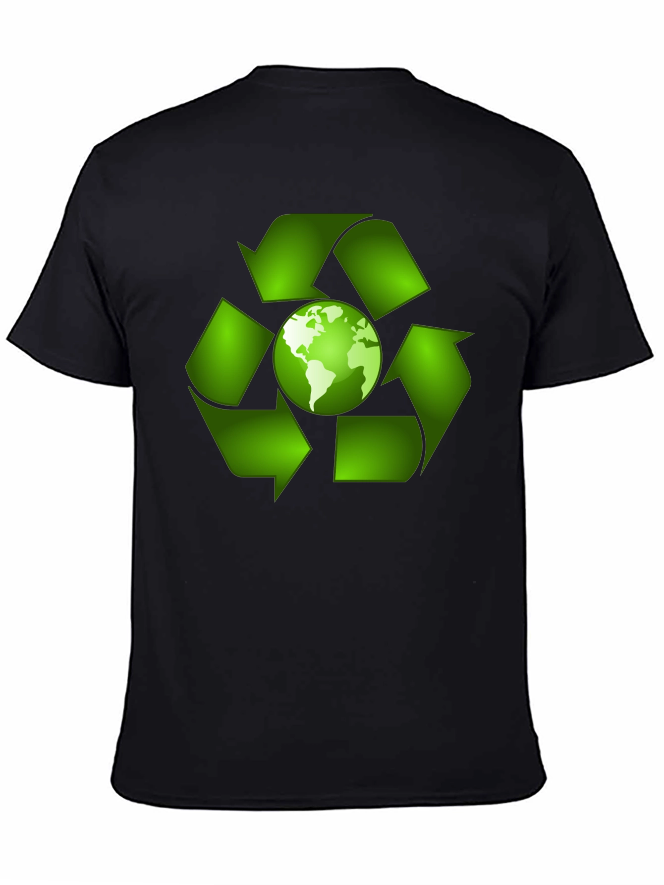 Eco-Friendly Earth Recycle T-Shirt