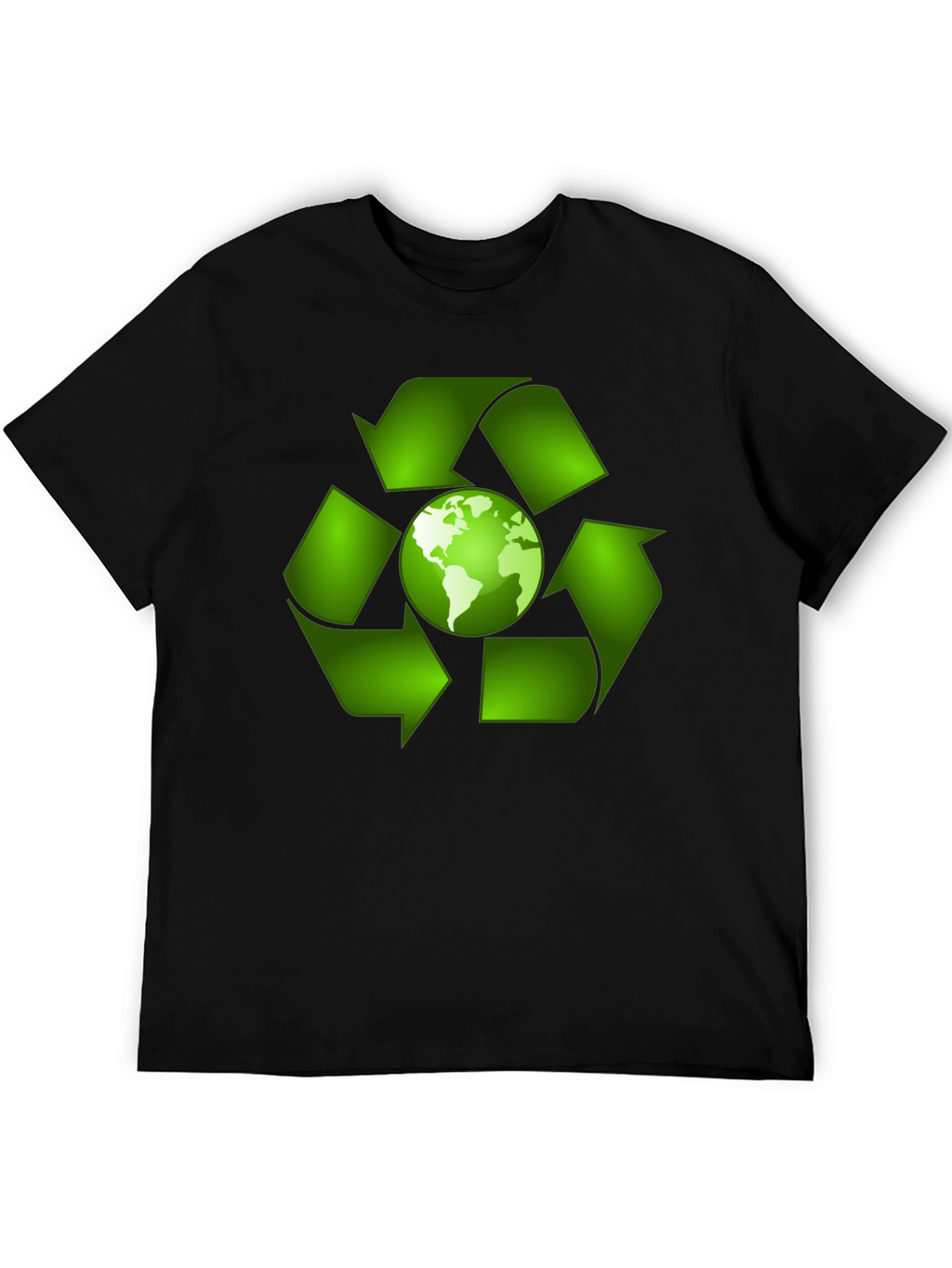 Eco-Friendly Earth Recycle T-Shirt