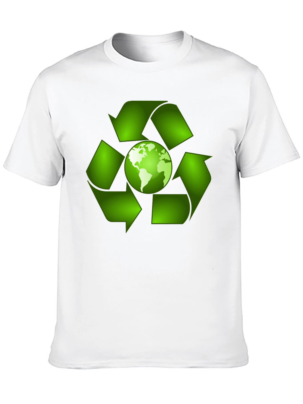 Eco-Friendly Earth Recycle T-Shirt