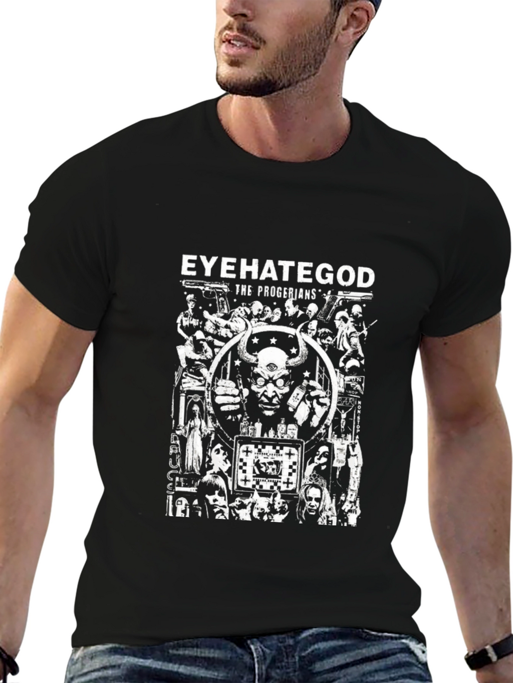 Eyehategod The Progerians Black T-Shirt