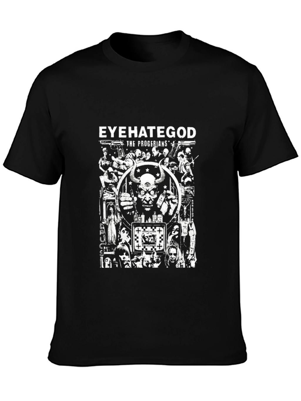 Eyehategod The Progerians Black T-Shirt