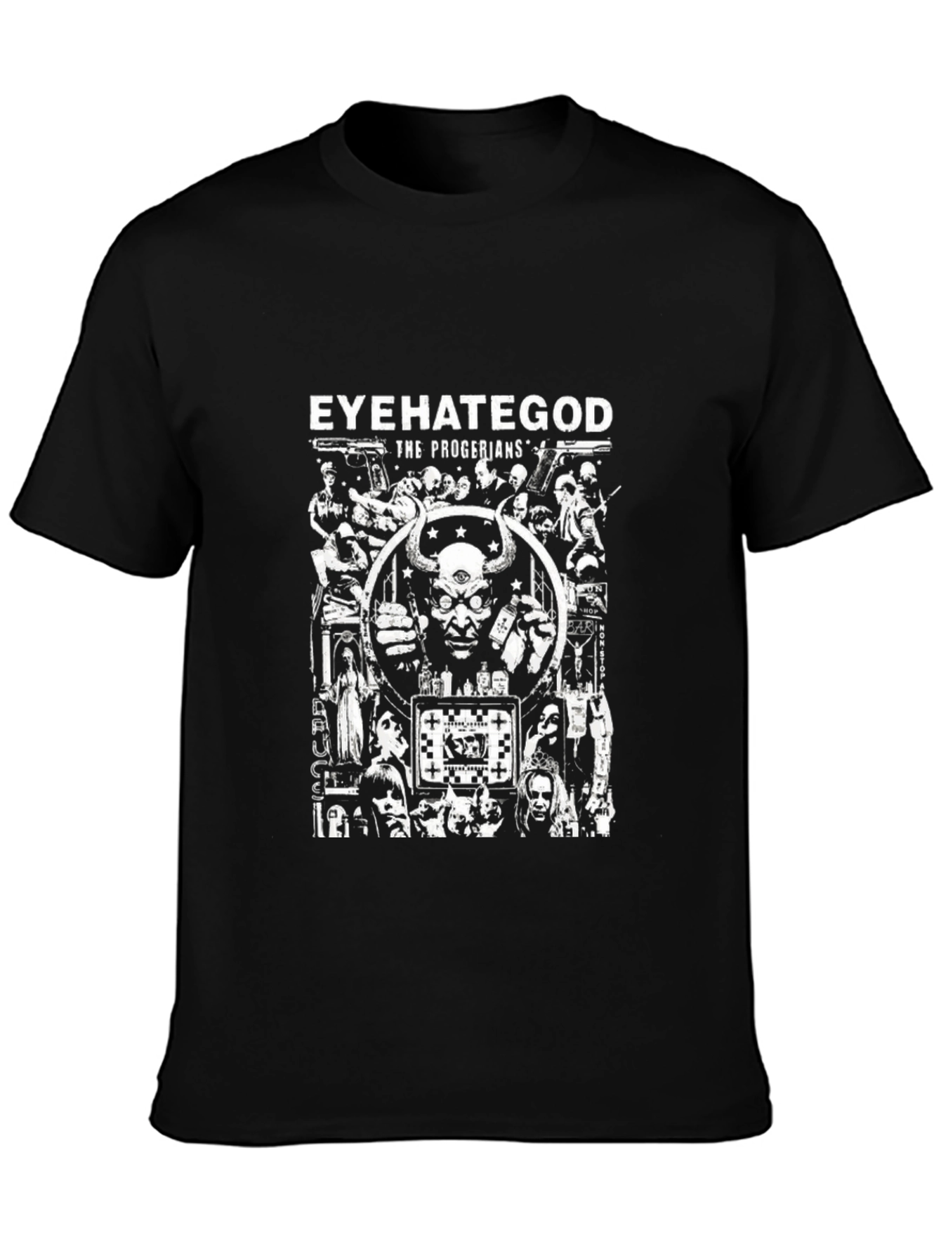 Eyehategod The Progerians Black T-Shirt