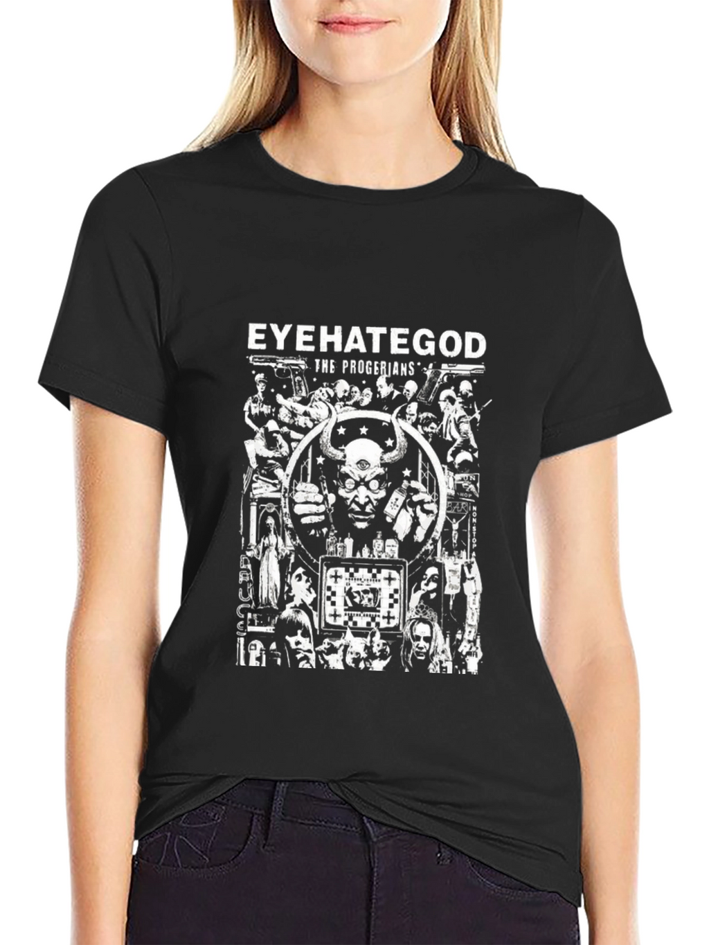 Eyehategod The Progerians Black T-Shirt