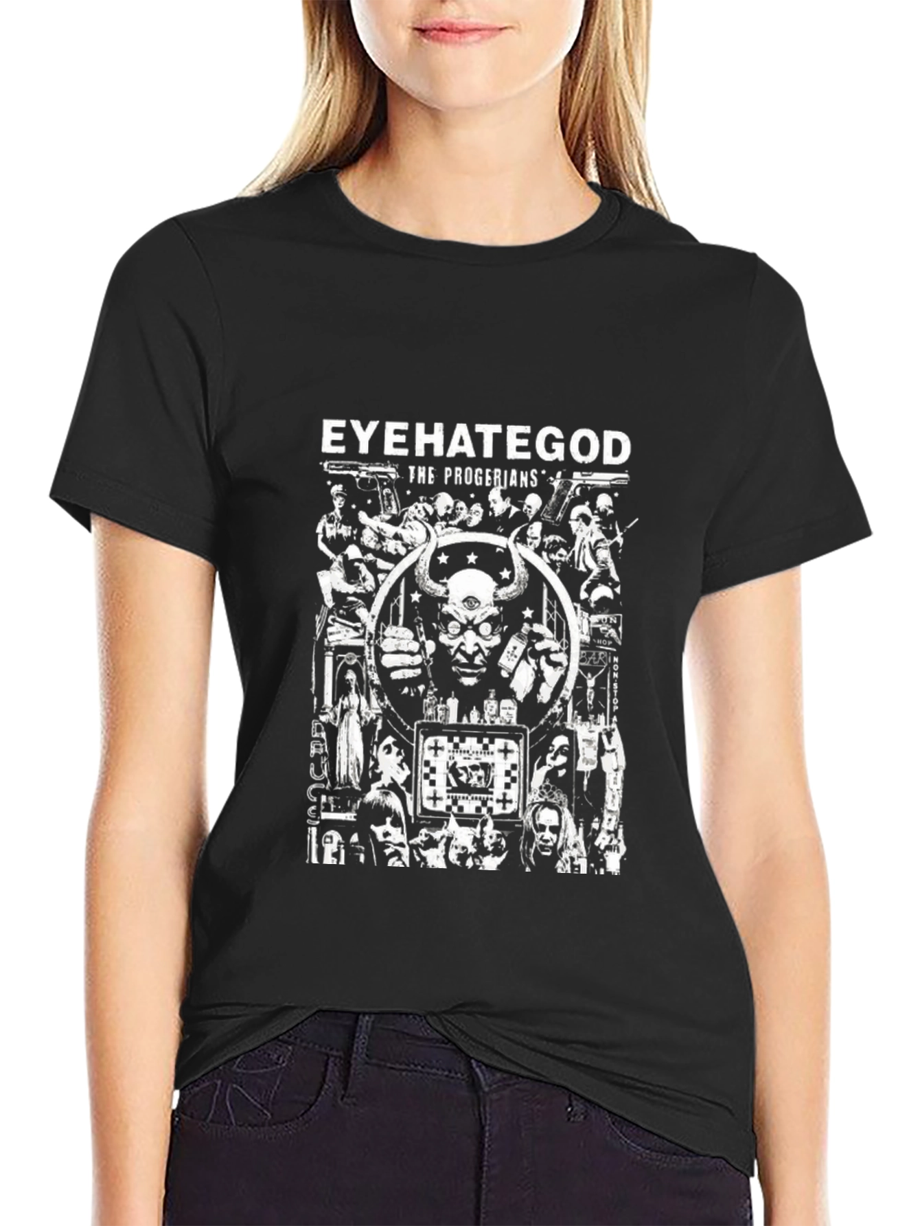 Eyehategod The Progerians Black T-Shirt