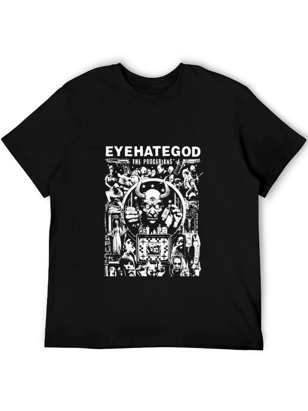 Eyehategod The Progerians Black T-Shirt