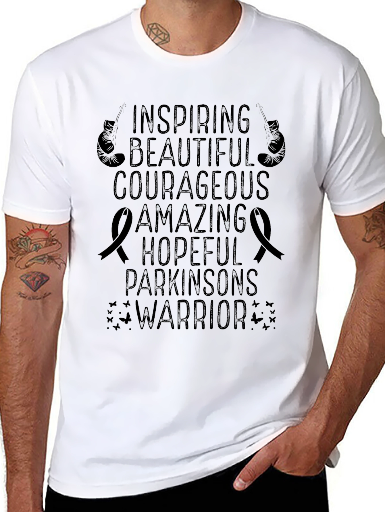 Inspiring Parkinsons Warrior T-Shirt