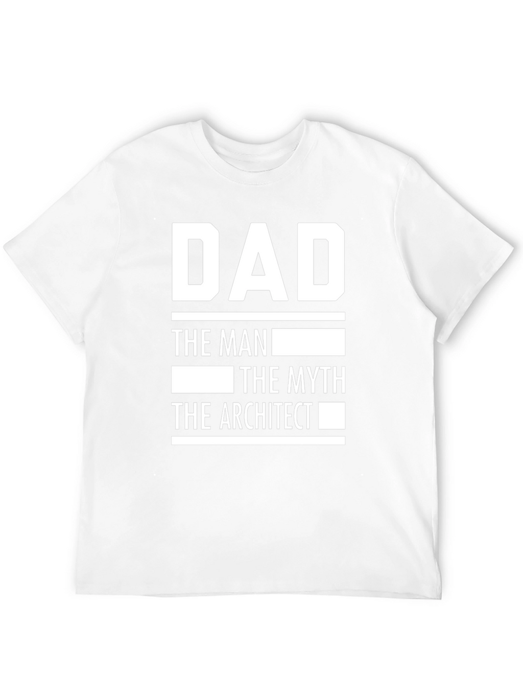 Dad The Architect Graphic T-Shirt