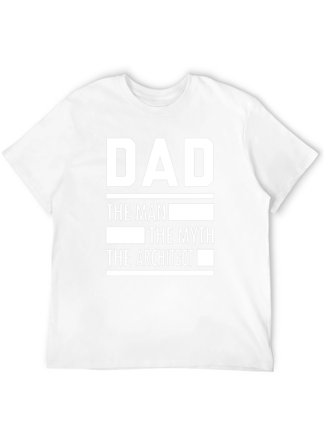 Dad The Architect Graphic T-Shirt