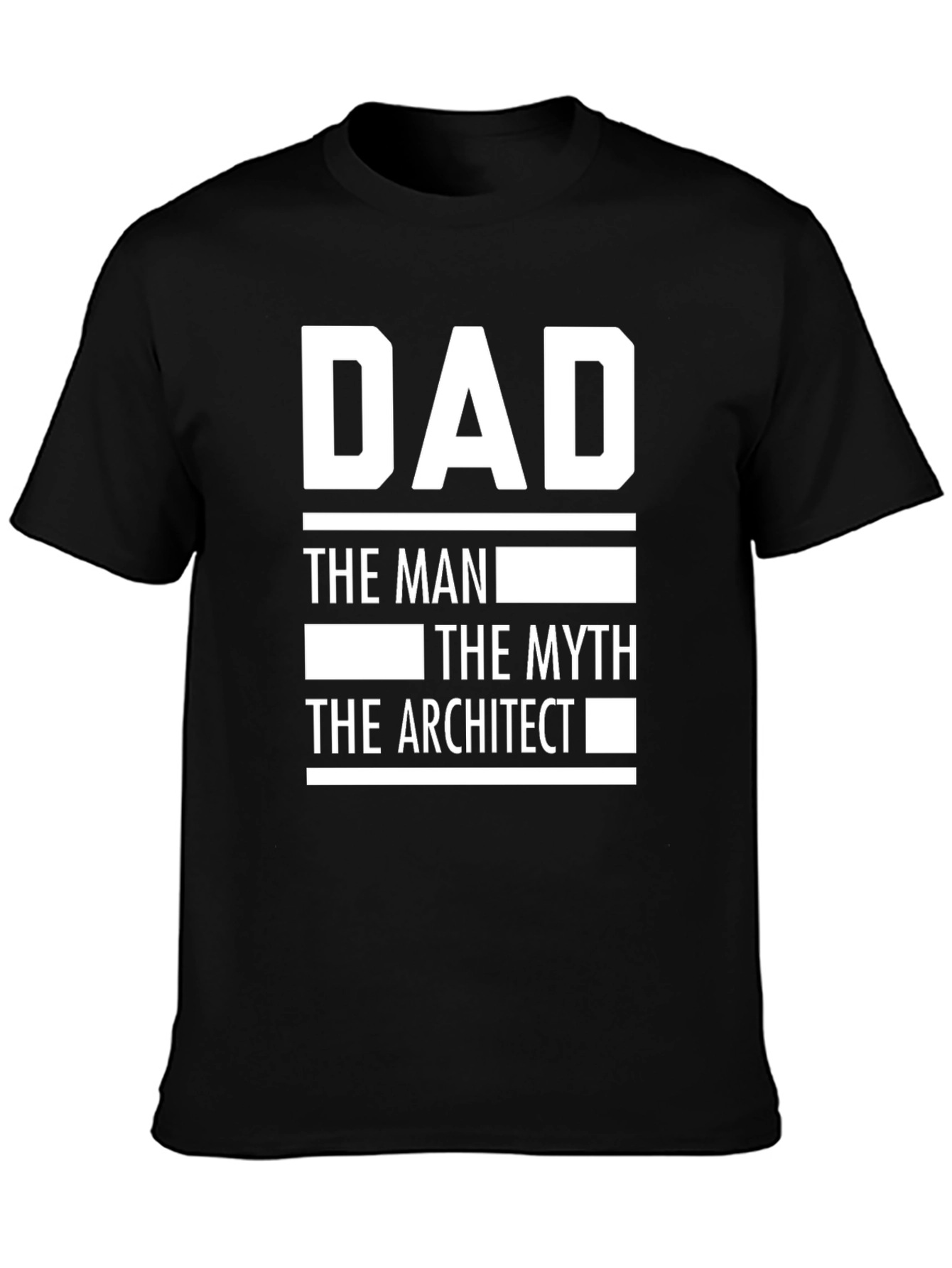 Dad The Architect Graphic T-Shirt