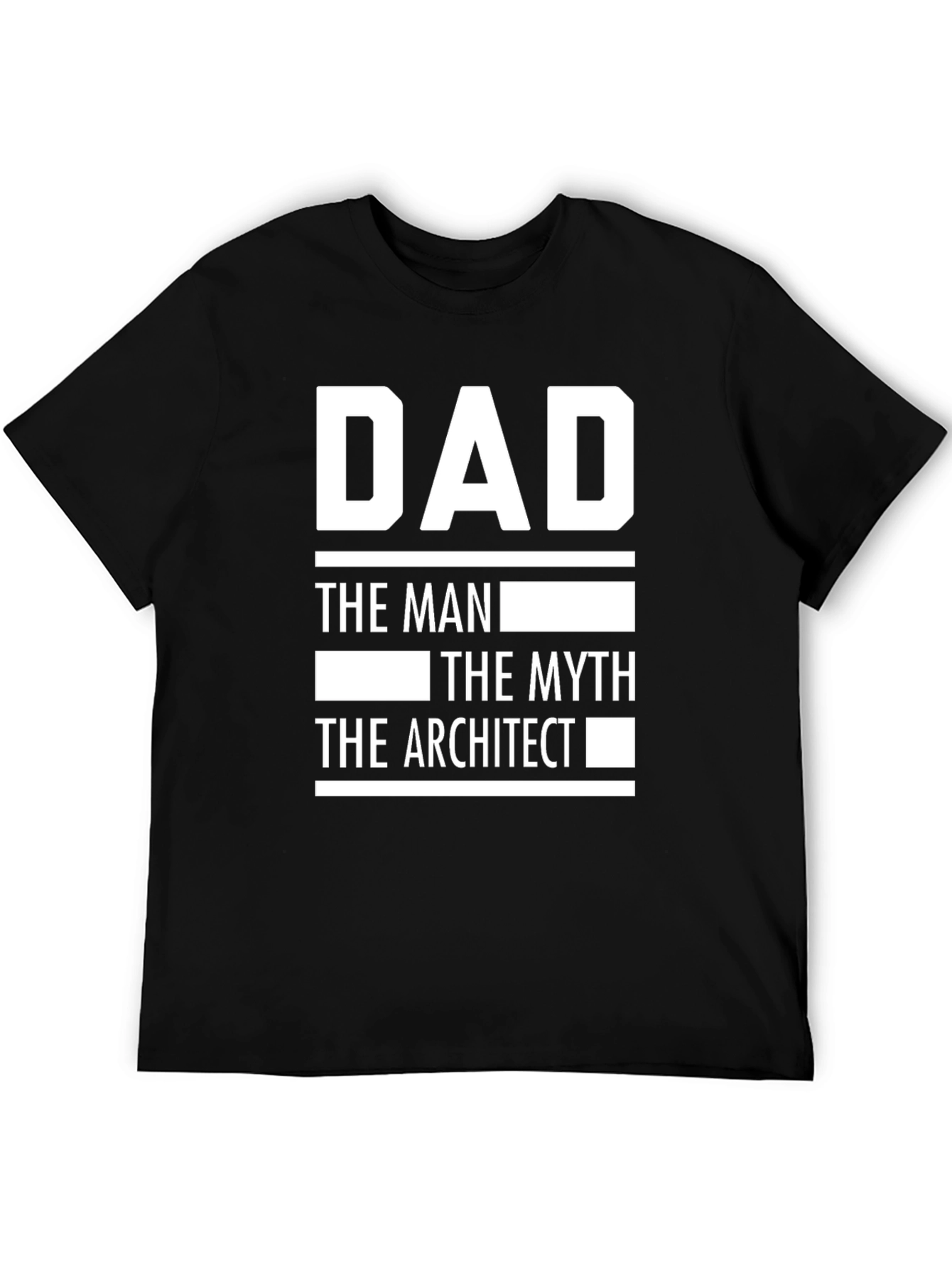Dad The Architect Graphic T-Shirt