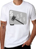 Law & Order T-Shirt: Gavel and Paragraphs