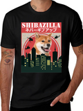 Shibazilla T-Shirt - Doge Meme Tee