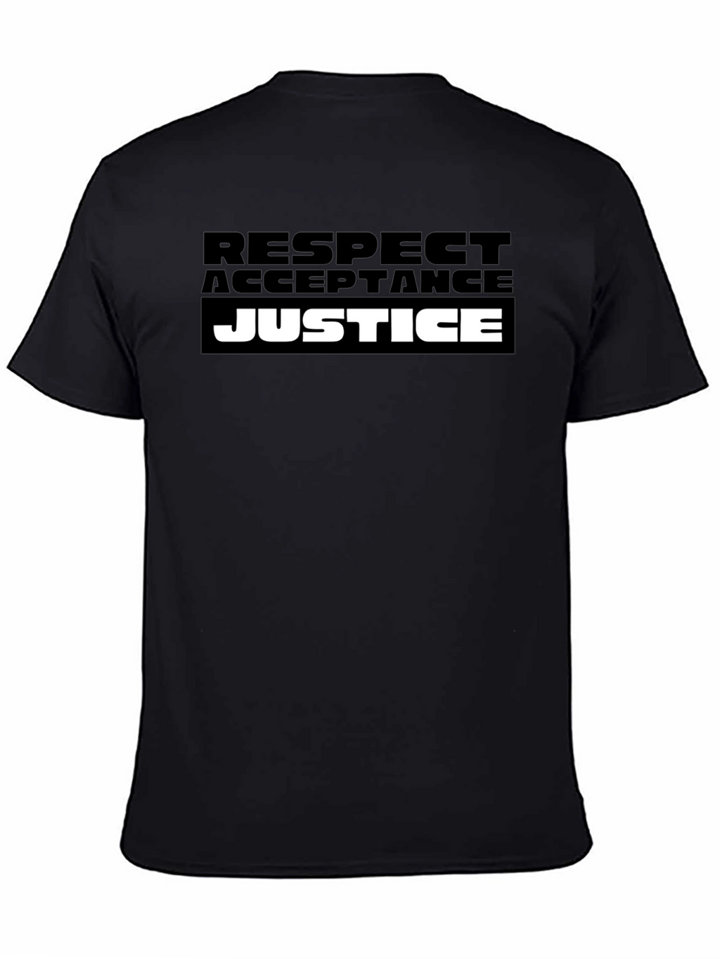 Respect Acceptance Justice Graphic T-Shirt