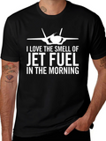 Jet Fuel T-Shirt: Aviation Enthusiast Tee