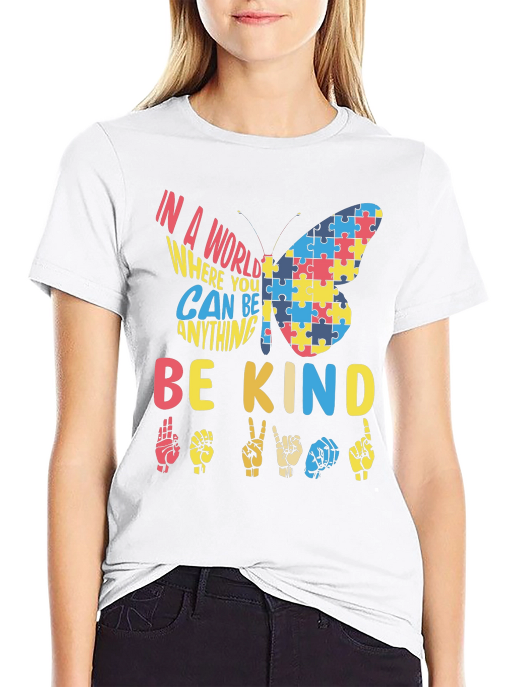 Autism Awareness Butterfly Kindness T-Shirt