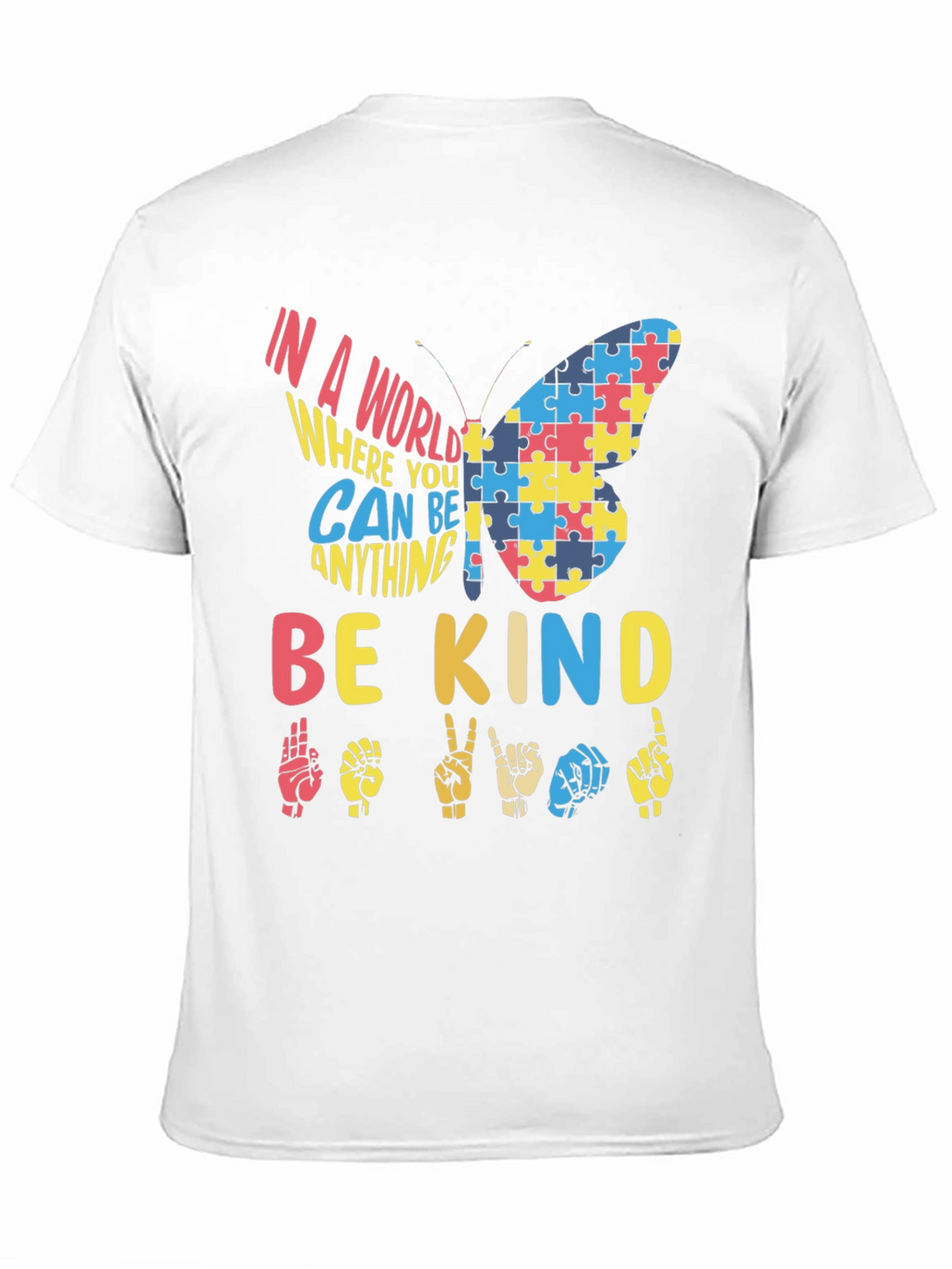 Autism Awareness Butterfly Kindness T-Shirt