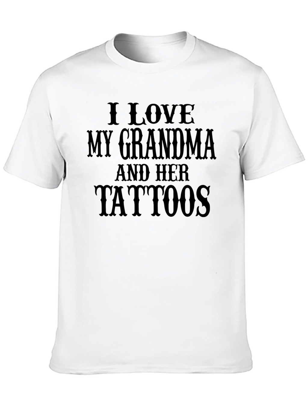 I Love My Grandma and Her Tattoos T-Shirt