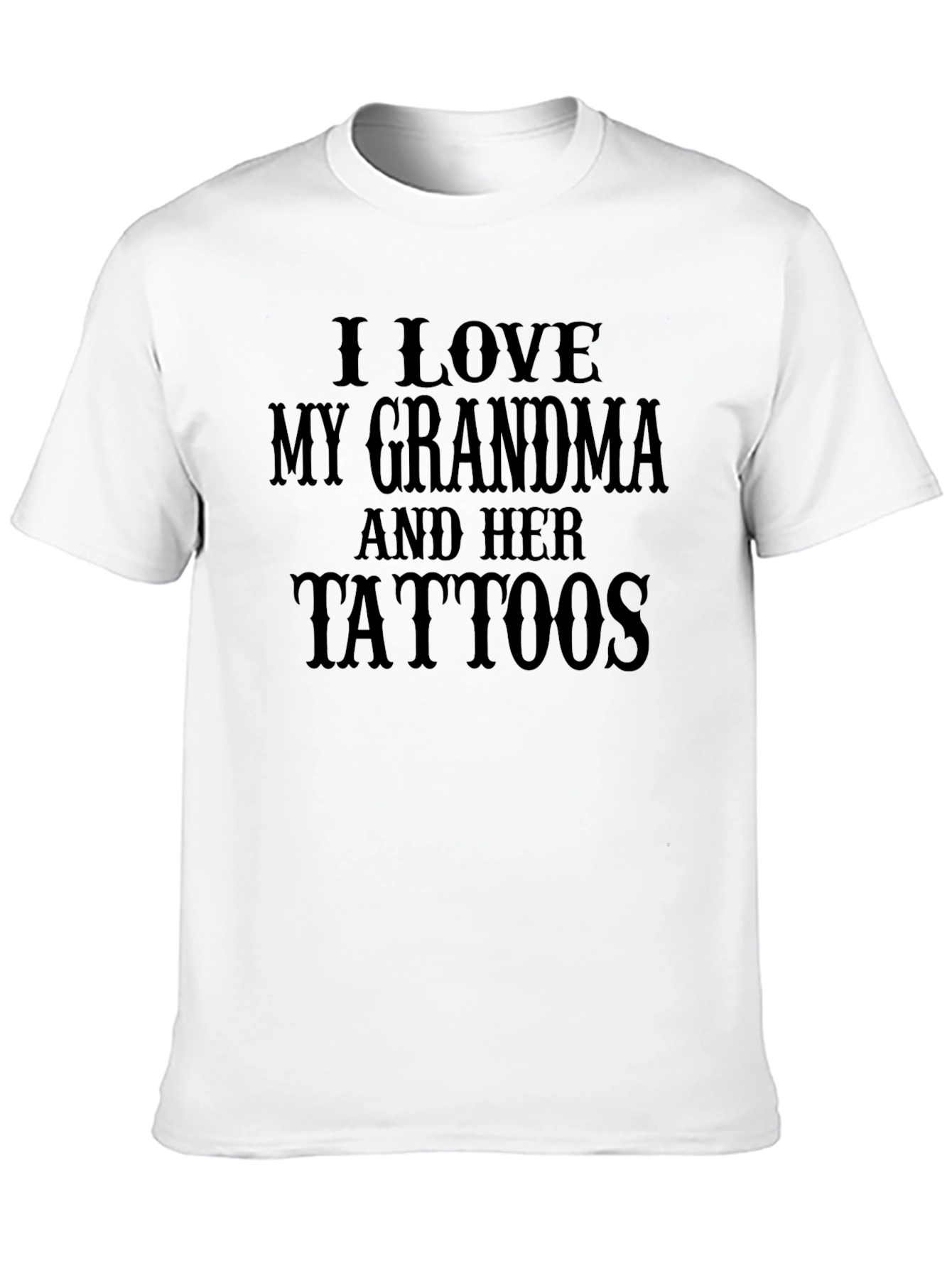 I Love My Grandma and Her Tattoos T-Shirt