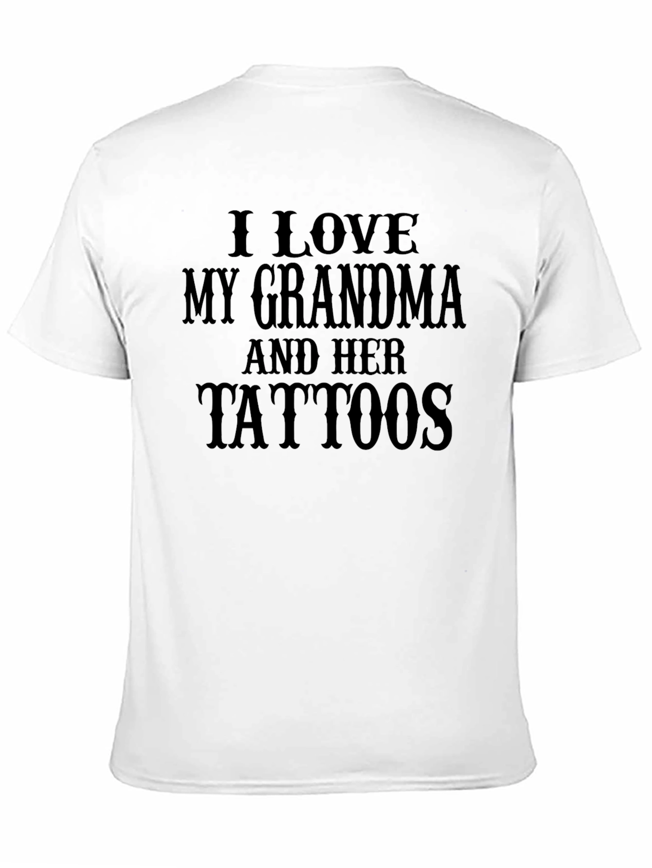 I Love My Grandma and Her Tattoos T-Shirt