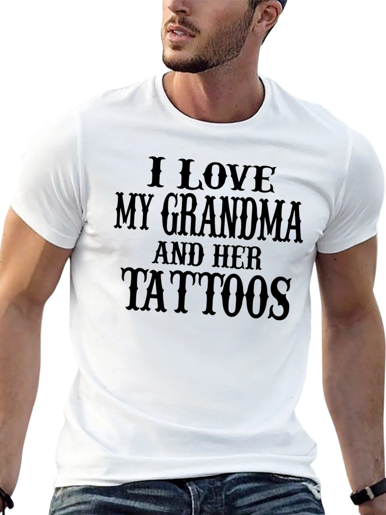I Love My Grandma and Her Tattoos T-Shirt