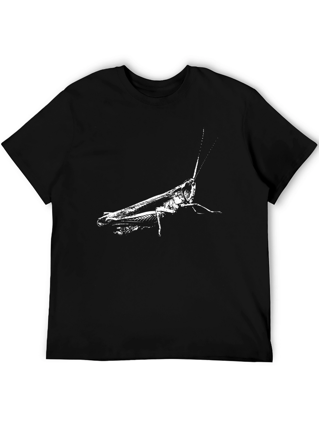 Grasshopper Graphic Tee - Black Cotton
