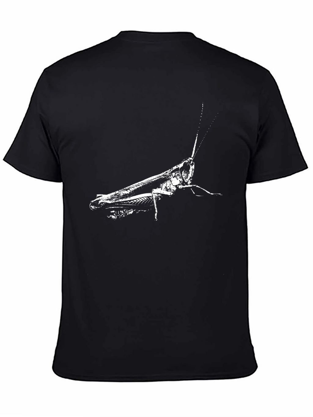 Grasshopper Graphic Tee - Black Cotton
