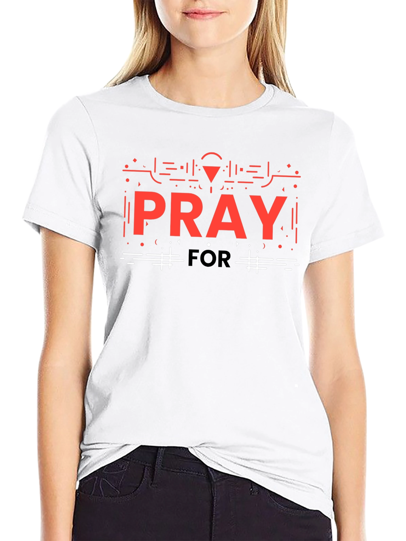 Pray For Graphic T-Shirt