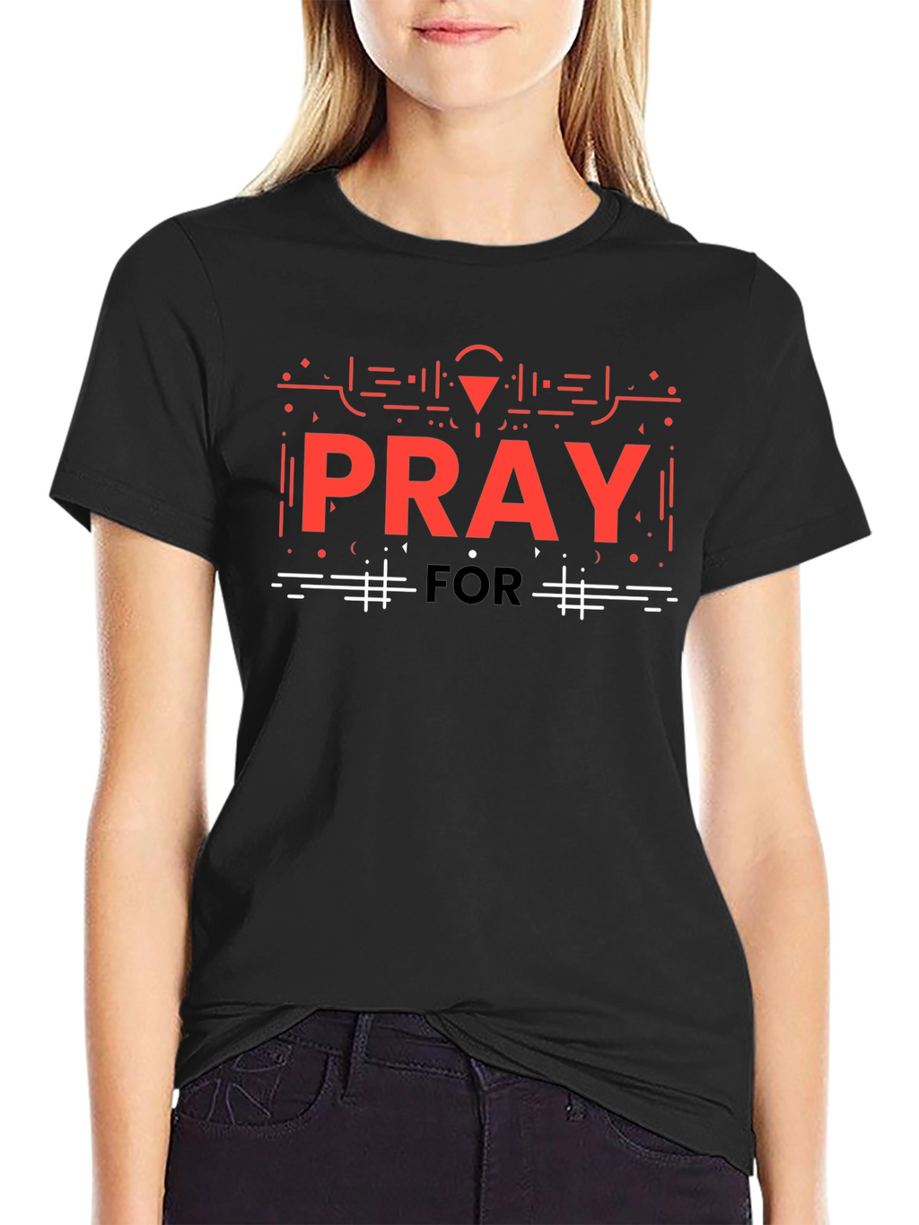Pray For Graphic T-Shirt