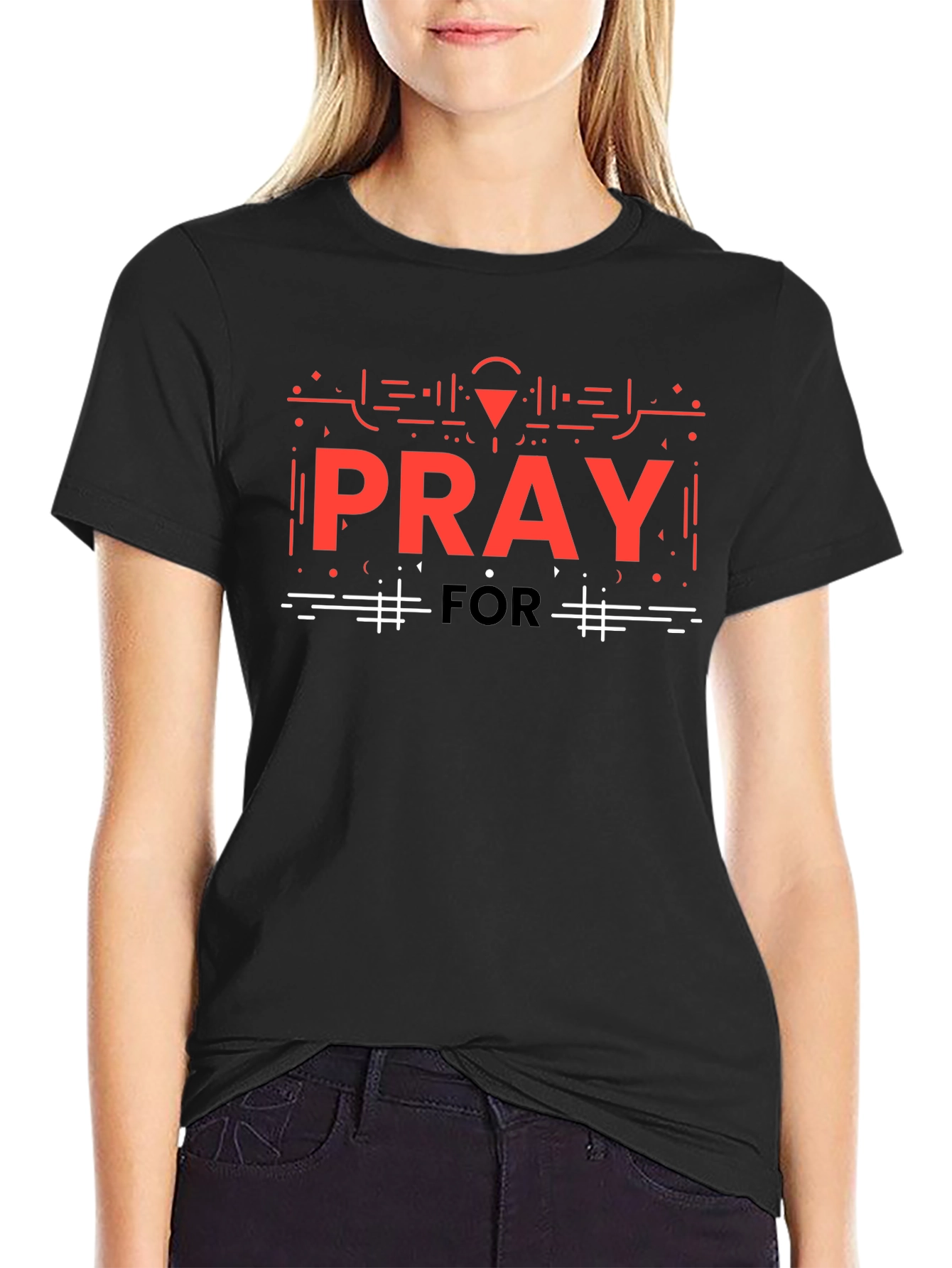 Pray For Graphic T-Shirt