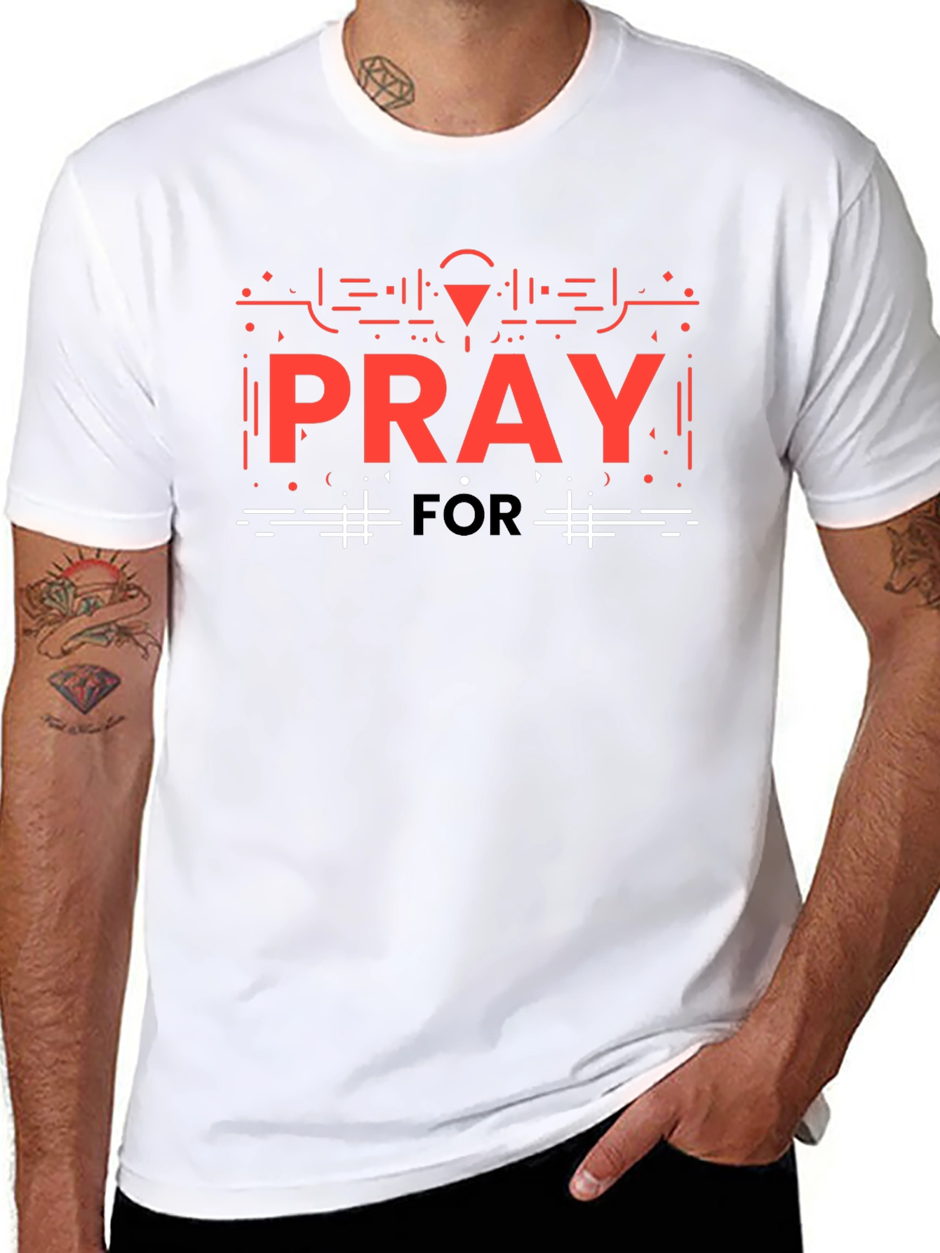 Pray For Graphic T-Shirt