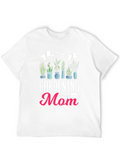 Proud Gardening Mom T-Shirt - Black