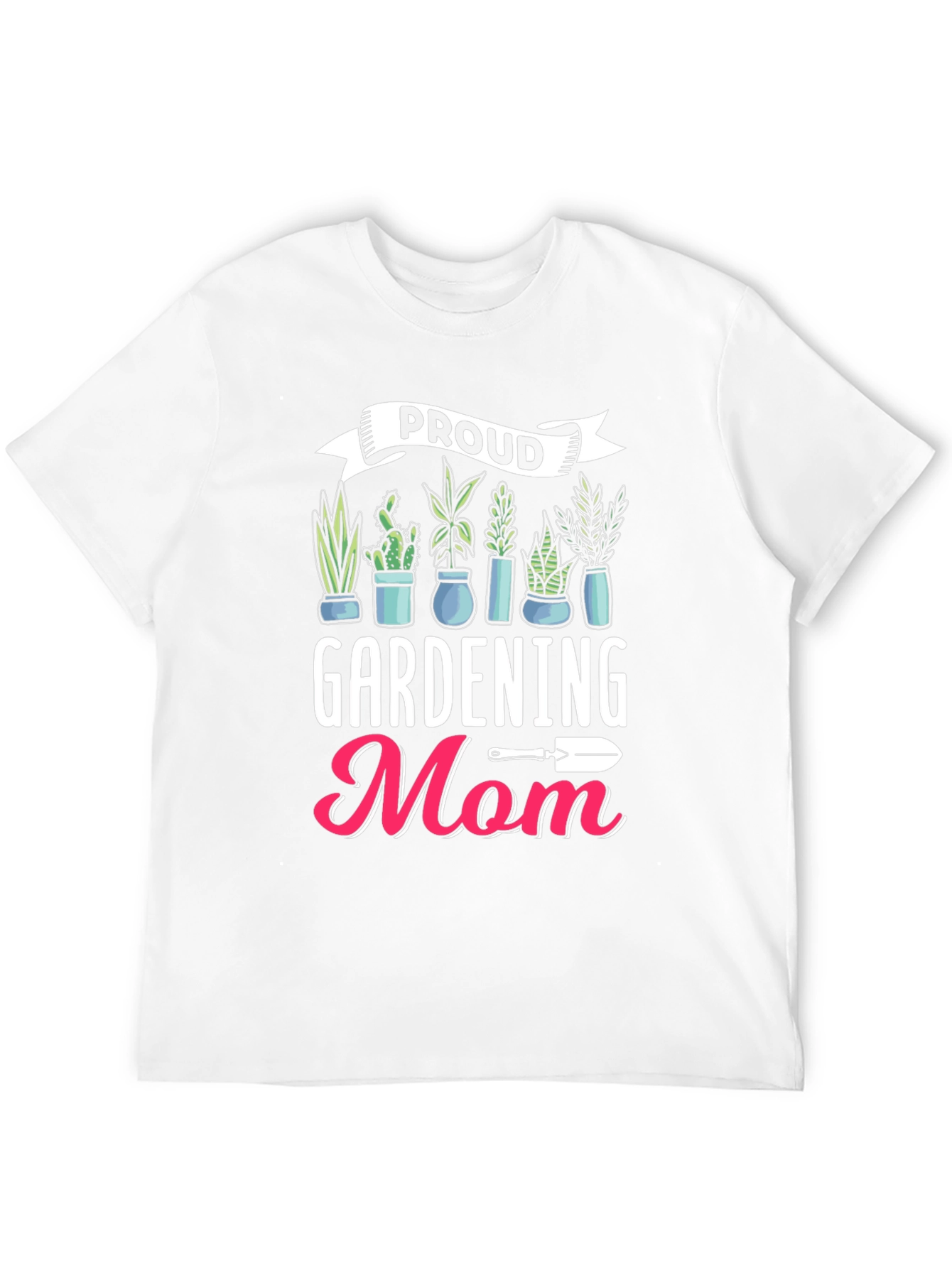 Proud Gardening Mom T-Shirt - Black
