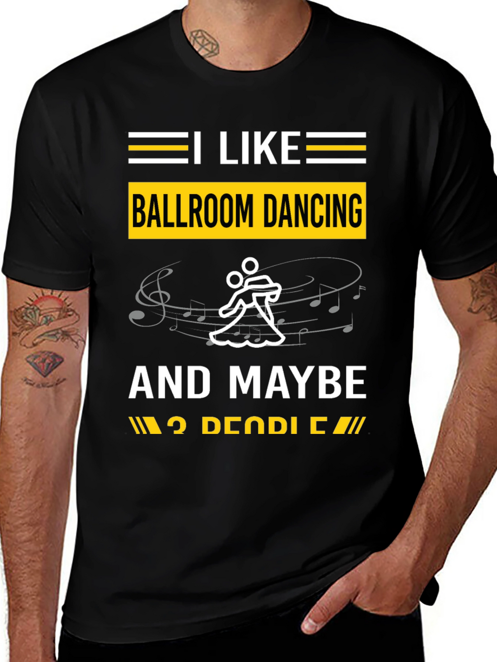 Ballroom Dancing Graphic Tee - Dancer Gift