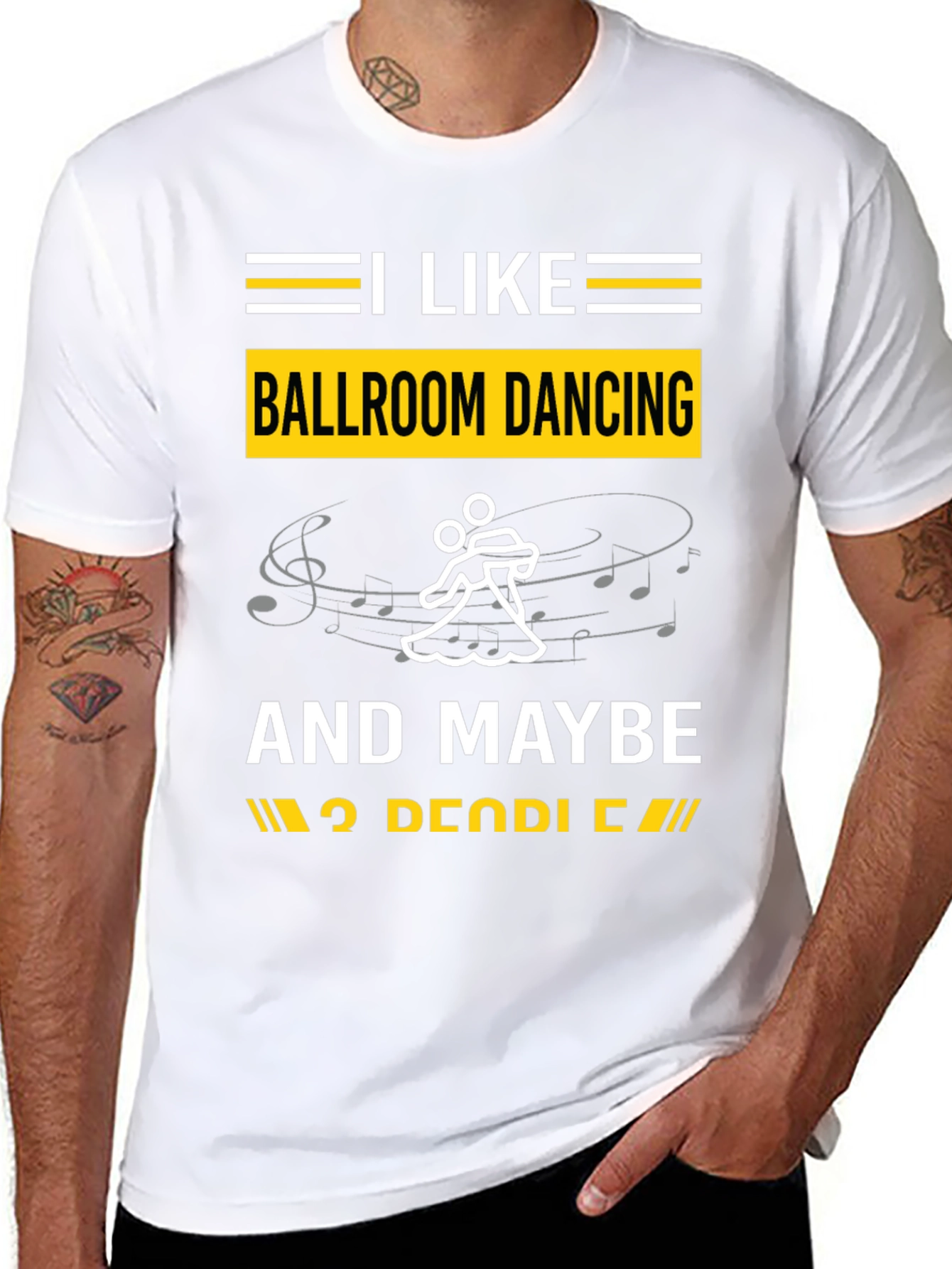 Ballroom Dancing Graphic Tee - Dancer Gift