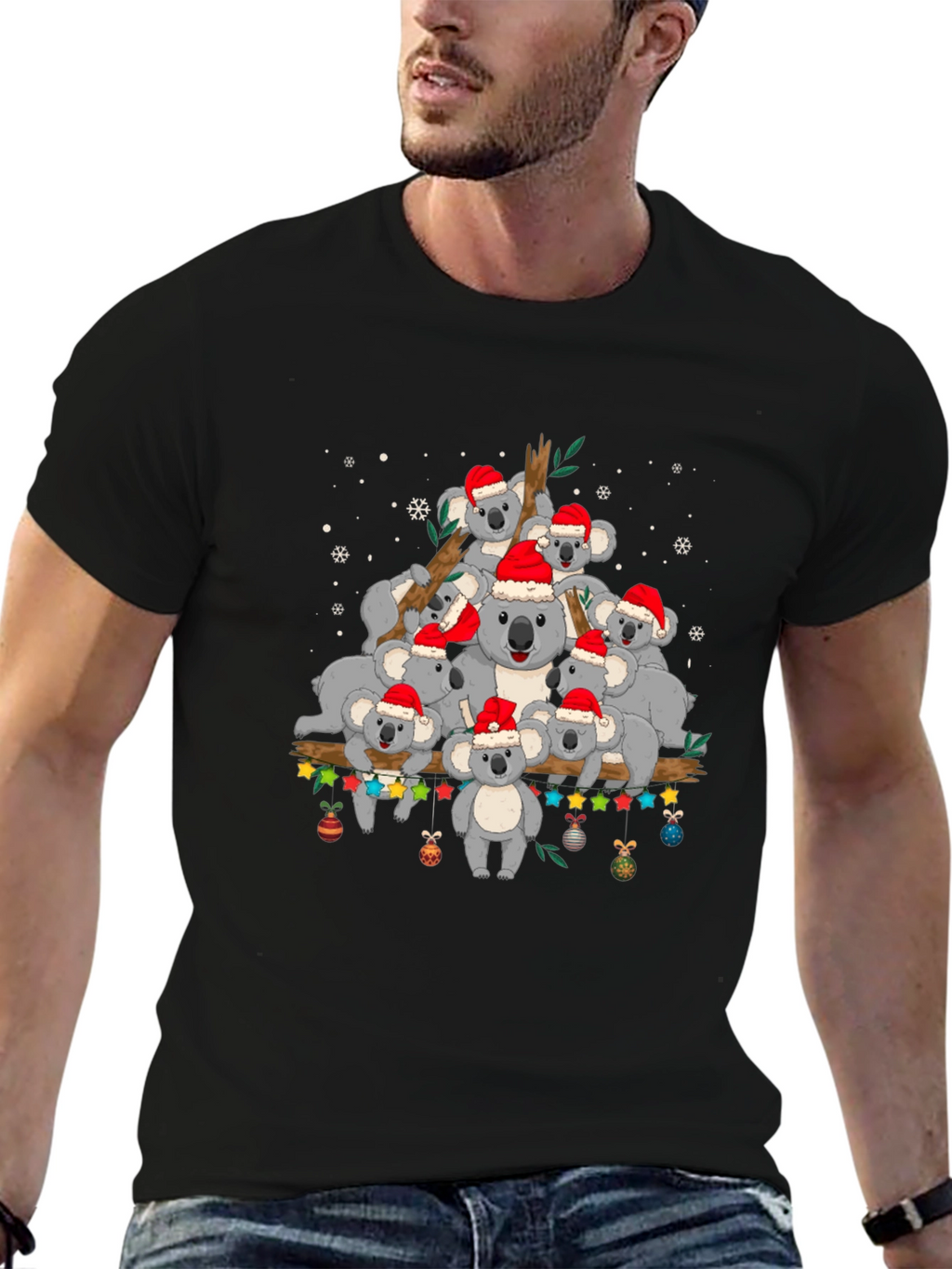 Festive Koala Christmas T-Shirt