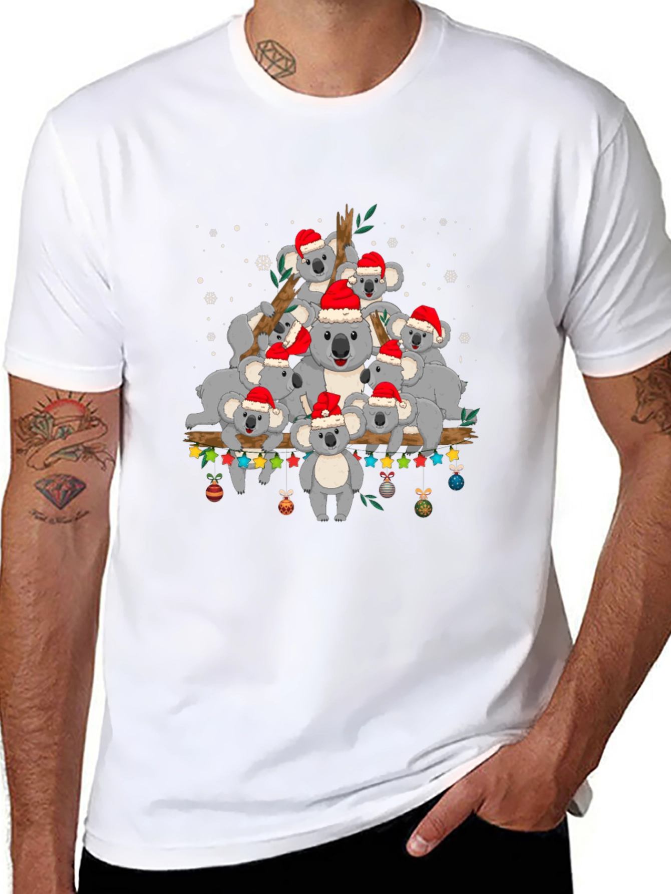 Festive Koala Christmas T-Shirt