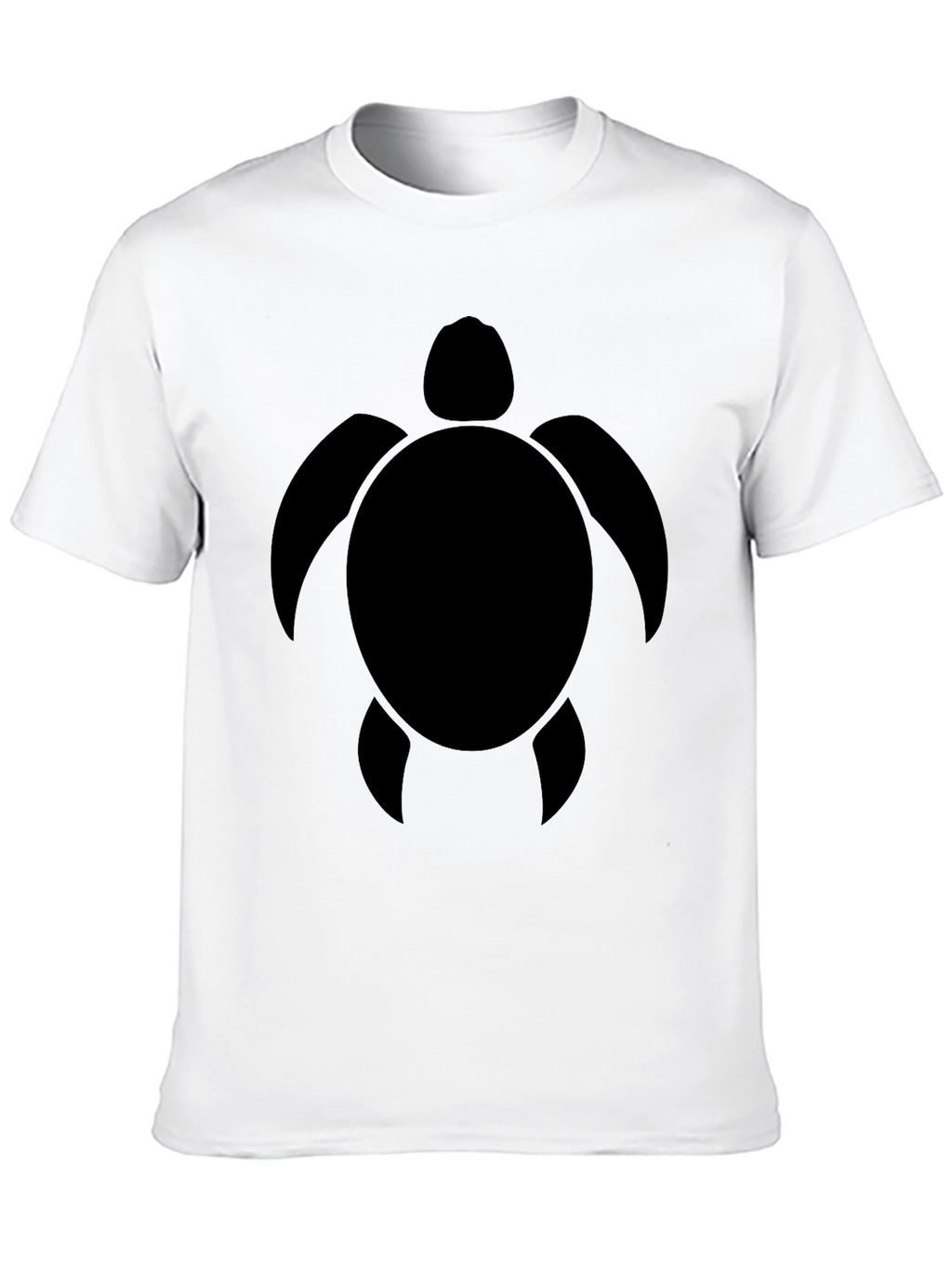 Black Turtle Graphic Tee - Casual Comfort