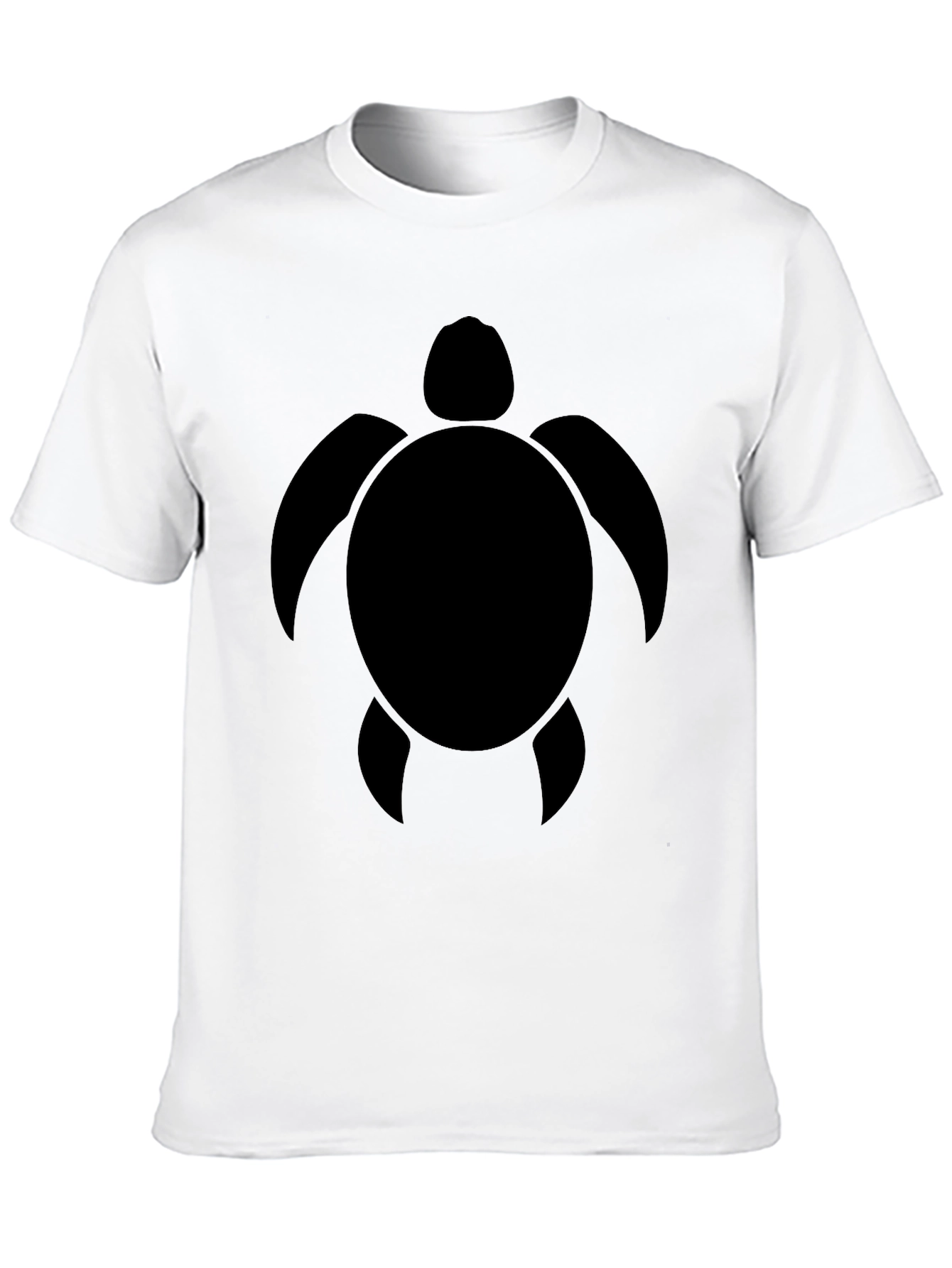 Black Turtle Graphic Tee - Casual Comfort