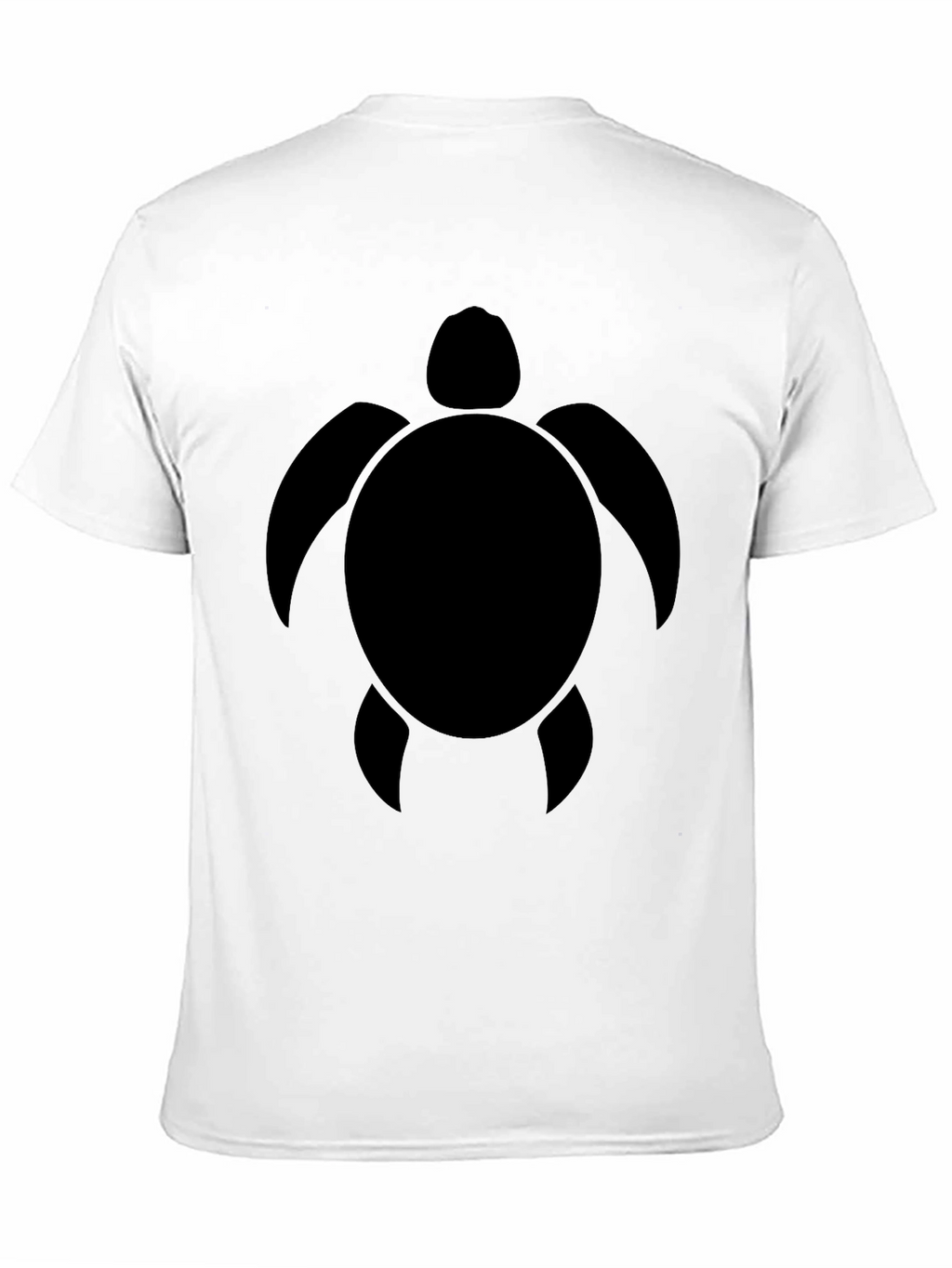 Black Turtle Graphic Tee - Casual Comfort