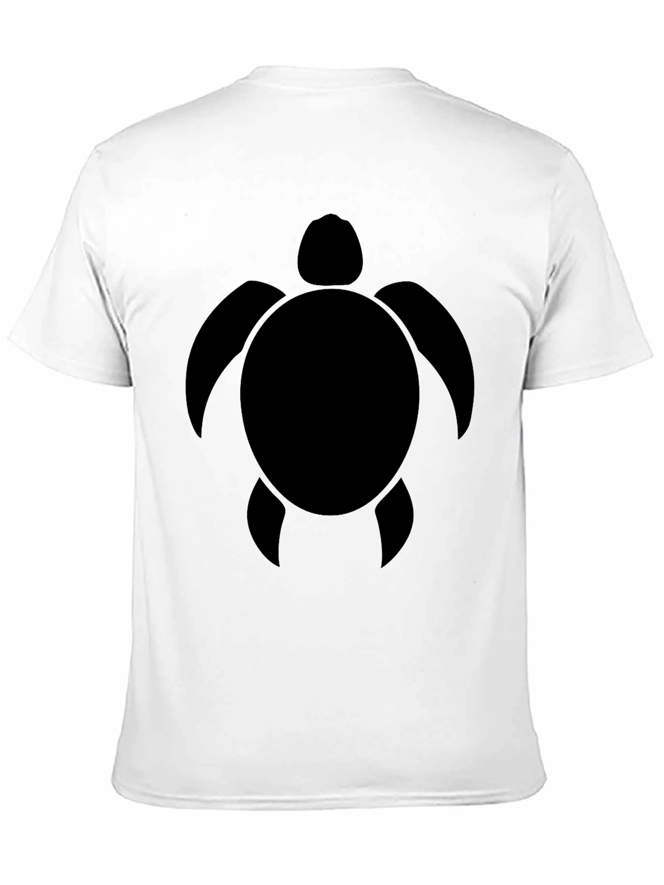 Black Turtle Graphic Tee - Casual Comfort