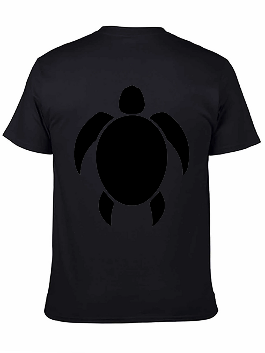 Black Turtle Graphic Tee - Casual Comfort