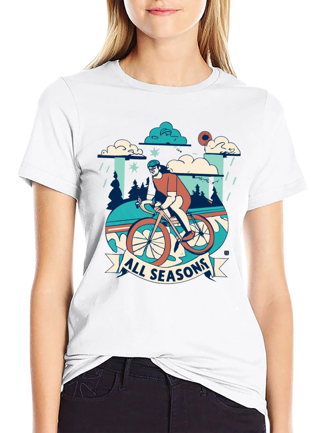 All Seasons Cycling T-Shirt - Unisex