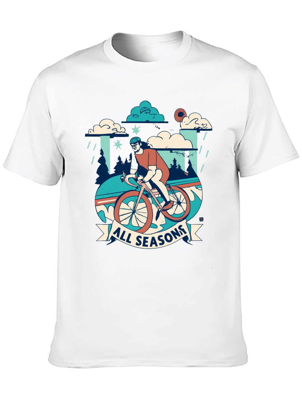 All Seasons Cycling T-Shirt - Unisex