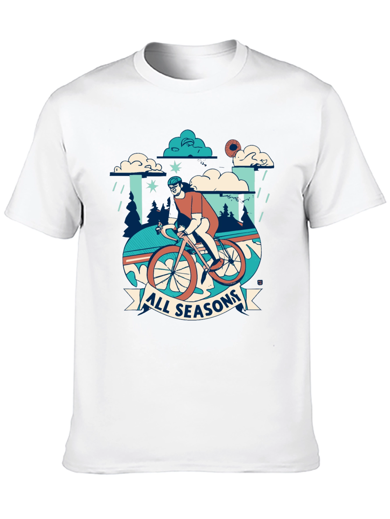 All Seasons Cycling T-Shirt - Unisex